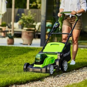 Greenworks Cordless Lawnmower