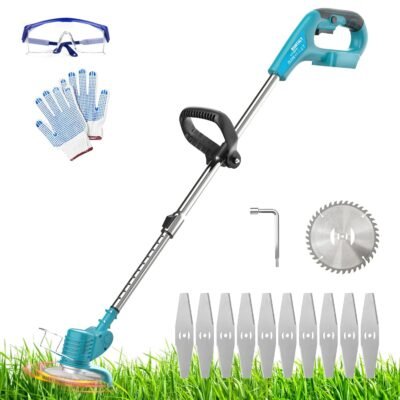 Cordless Garden Strimmer Compatible with Makita 18V Batteries