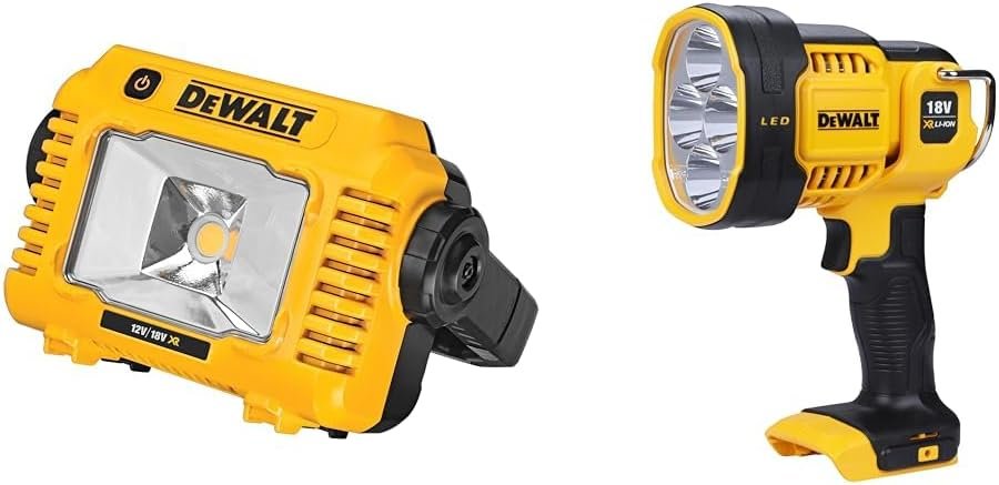 DEWALT DCL077 Battery-Powered Construction Light 2000 Lumen