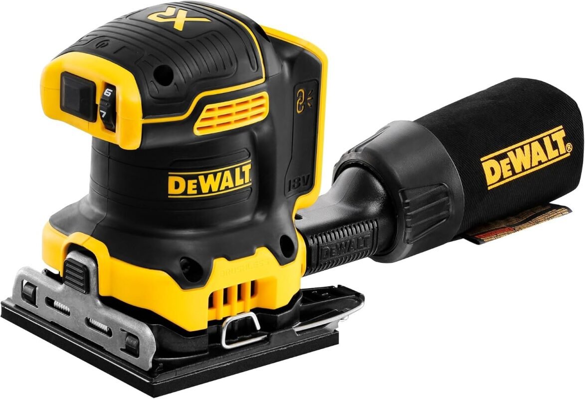 DeWalt DCW200N 18V XR Brushless 1/4 Sheet Palm Sander