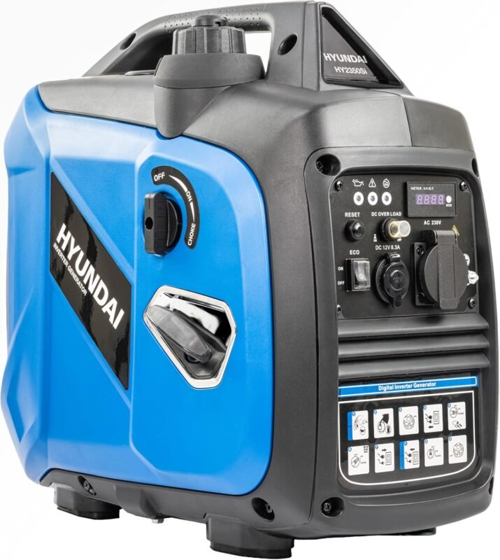 Hyundai Compact Open Frame 4 Stroke Petrol Generator