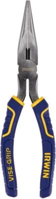 IRWIN Tools Vise-Grip Pliers, Bent Long Nose, 6-Inch (2078226)