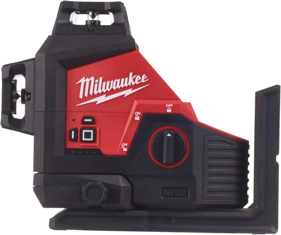 Milwaukee M12 3PL-0C 3 x 360° Cross Line Laser