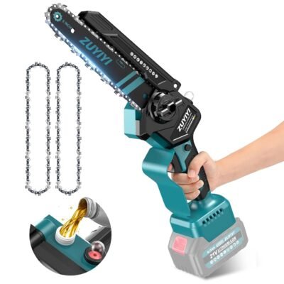 Mini Chainsaw Cordless Compatible with Makita 18V Battery
