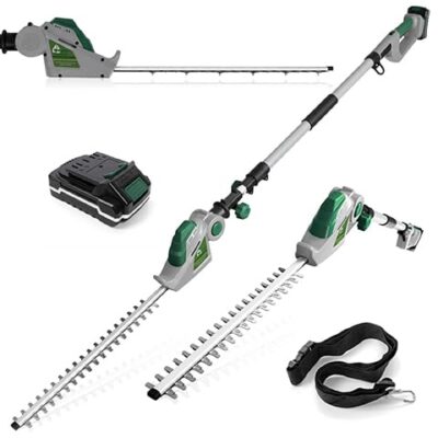 Pole Hedge Trimmer 18V Li-ion Efficient Hedge Trimming Tool
