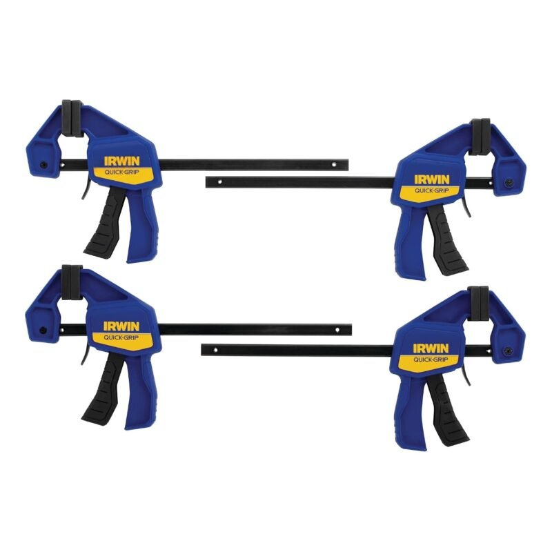 QUICK-GRIP One-Handed 6" Mini Bar Clamps