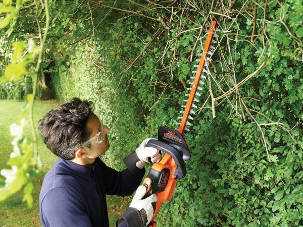 toptopdealcouk-36v-cordless-20ah-55cm-hedge-trimmer-with-sawblade