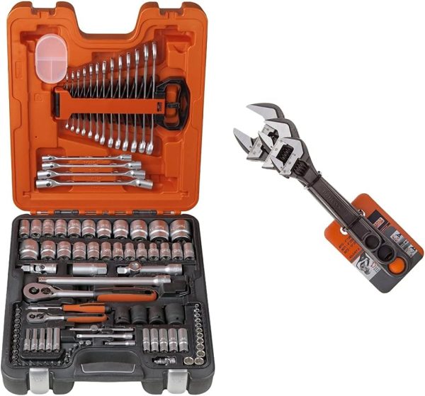 toptopdealcouk-bahco-s106-socket-and-spanner-set-bhadjust-3-adj3-adjustable-wrenches-bahco-hand-tool-sets