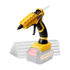 Cordless Hot Glue Gun for Dewalt 18/20V Battery