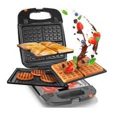 Duronic Snack Maker SWM60 Non-Stick Sandwich Press