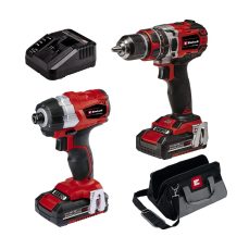 Einhell Power X-Change 18V Cordless Drill and Impact Driver Set