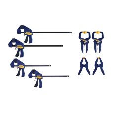 IRWIN Quick-Grip Woodworking Clamps Set 8-Piece