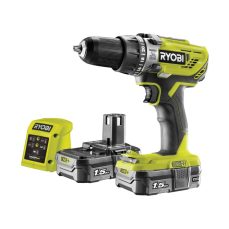 Ryobi R18PD3-215GZ 18V ONE+ Cordless Combi Drill Starter Kit