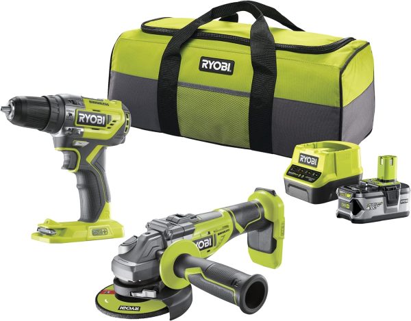 toptopdealcouk-ryobi-rck182n-140s-18v-one-cordless-compact-brushless-percussion-drill-and-angle-grinder-kit-ryobi-brushless-percussion-drill-and-angle-grinder-kit