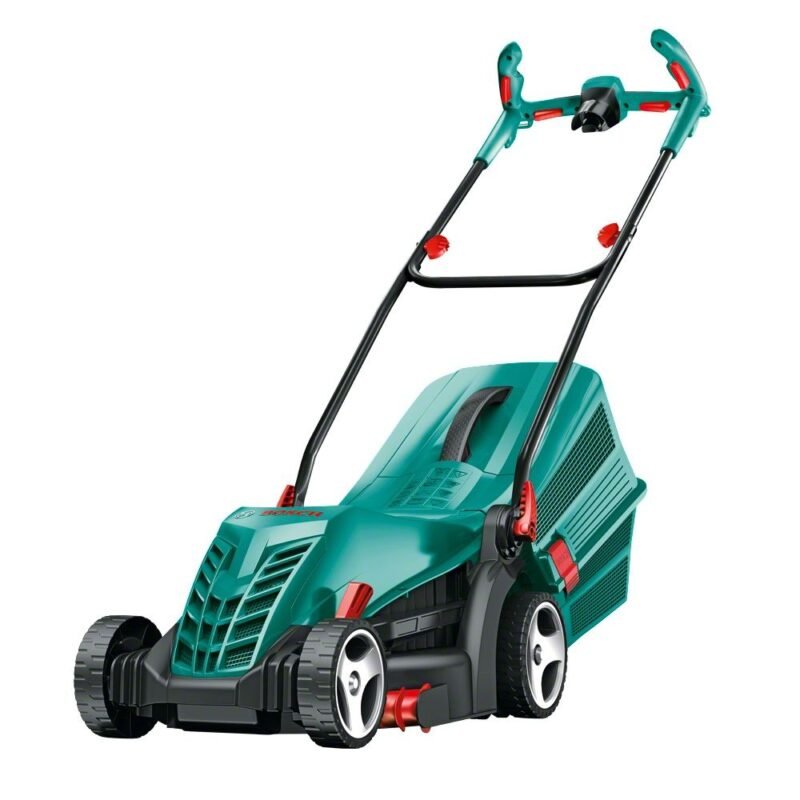 Bosch 06008A6273 Rotak 36 R Electric Lawnmower (1350 W, Cutting Width 36 cm, in Carton Packaging)