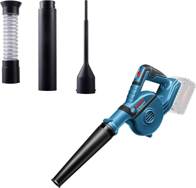 Bosch Professional 18V System GBL 18V-120 Cordless Blower (Up to 270 km/h Air Flow Rate, Excluding Rechargeable Batteries and Charger, in Cardboard Box)