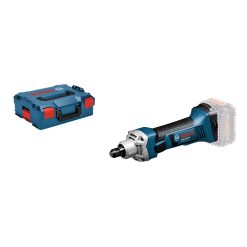 Bosch Professional 18V System GGS 18 V-LI Straight Grinder (22,000 min-1 No-Load Speed, Excluding Rechargeable Batteries and Charger, L-BOXX)