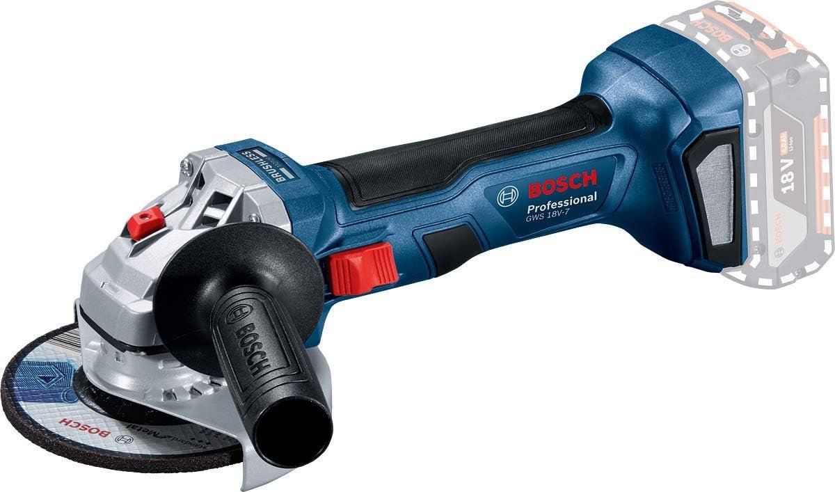 Bosch Professional 18V System GWS 18V-7 Cordless Angle Grinder