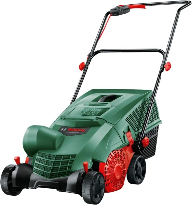 Bosch Universal Rake 900 Lawn Scarifier 900 W 50 L Black, Green, Red