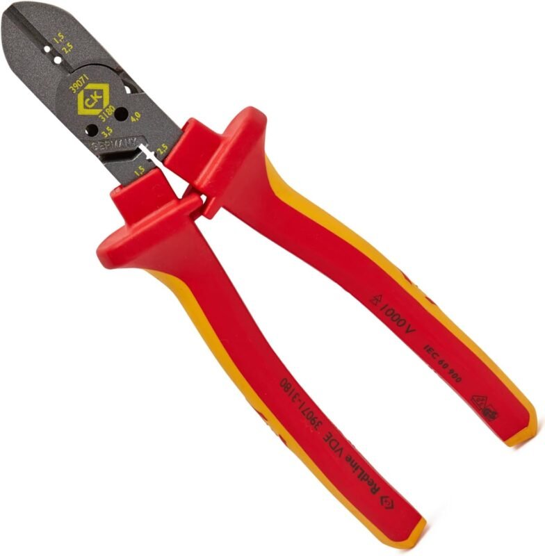 C.K 39071 RedLine VDE Combicutter 1MAX 180mm, Red