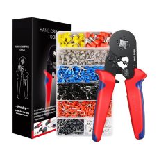 Crimping Plier Set, Preciva 0.25-10mm² Ferrule Crimping Tool with 1200 Wire End Ferrule Connectors