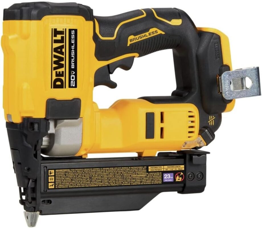 DEWALT Atomic Compact Series™ 20V MAX* Brushless Cordless 23 Ga. Pin Nailer (Tool Only)