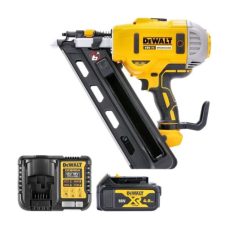 DEWALT DCN692 18V Brushless Framing Nailer 90mm with one 4.0Ah DCB182 battery & DCB115 Charger