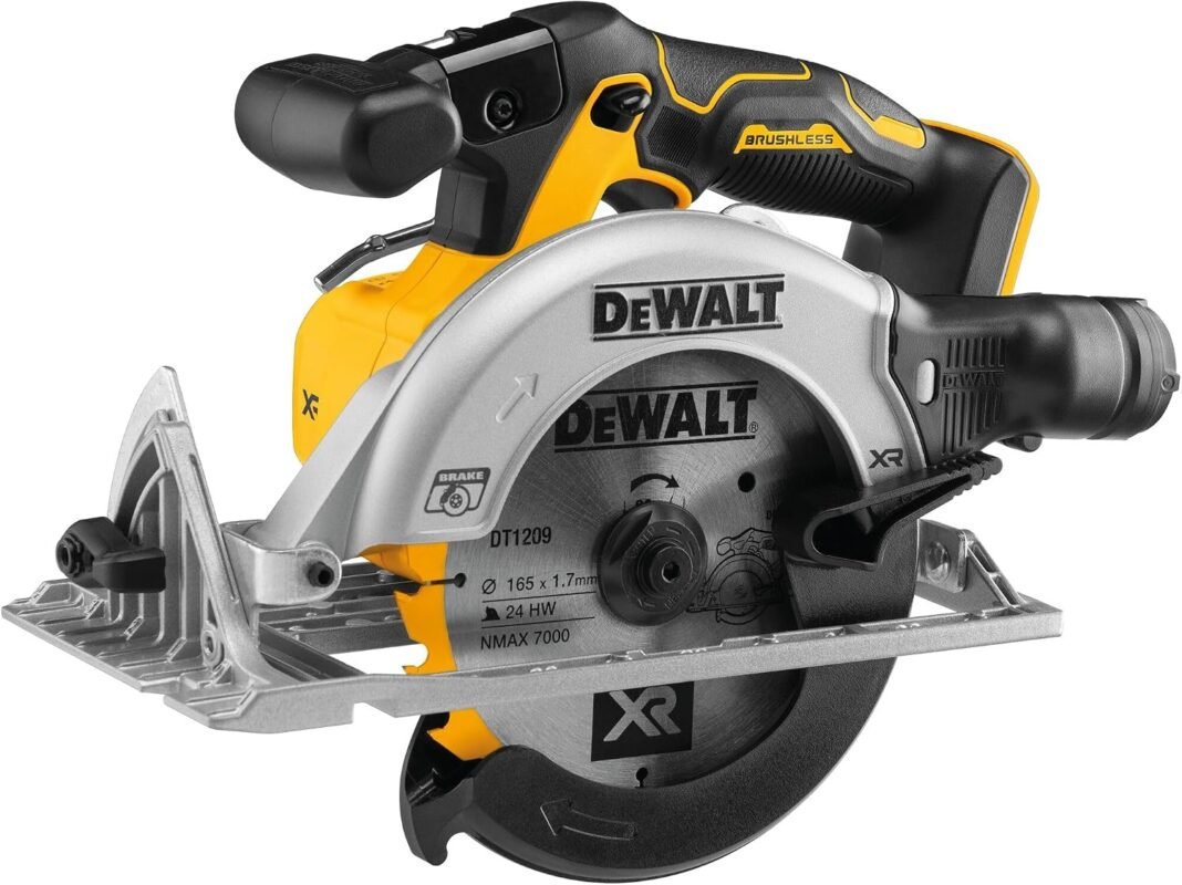 DEWALT DCS565N-XJ 18V XR 165mm Circular Saw, Bare Unit