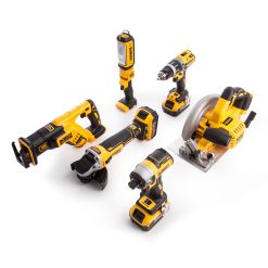DeWalt DCK623P3-GB XR Brushless Compact Kit, 18V, Multi-Colour, 6-Piece Set