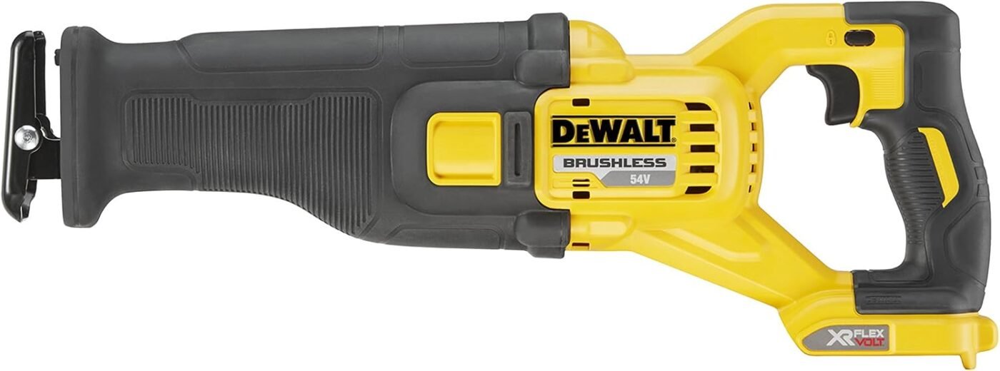 Dewalt DCS388N-XJ XR FlexVolt Reciprocating Saw Bare Unit, 54V, Yellow/Black