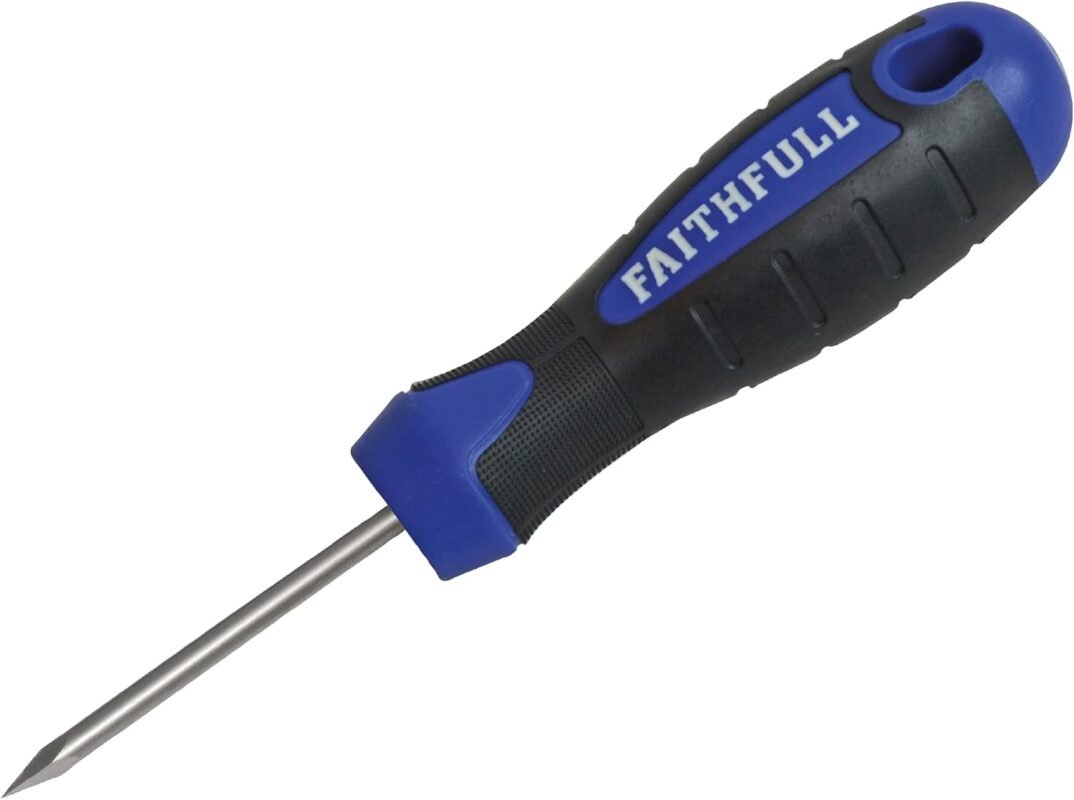 Faithfull FAIBRADSQ Soft-Grip Bradawl - Tapered Square Tip