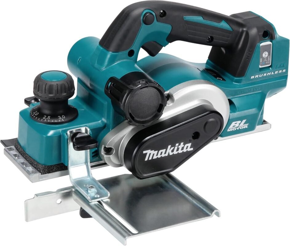 Makita DKP181Z 18V Li-ion LXT Brushless 82mm Planer - Batteries and Charger Not Included