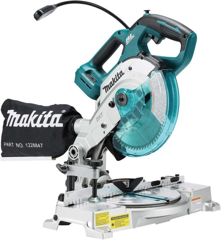 Makita DLS600Z 18V Li-Ion LXT 165mm Brushless Mitre Saw – Batteries and Charger Not Included
