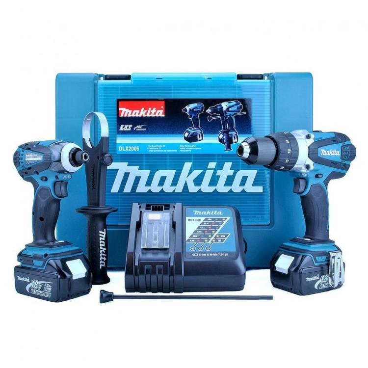 Makita DLX2005MJ Cordless 18V Li-ion Kit, 2-Piece