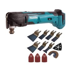 Makita DTM51Z 18V Lithium Multi-Tool with Keyless Blade Change Accessories