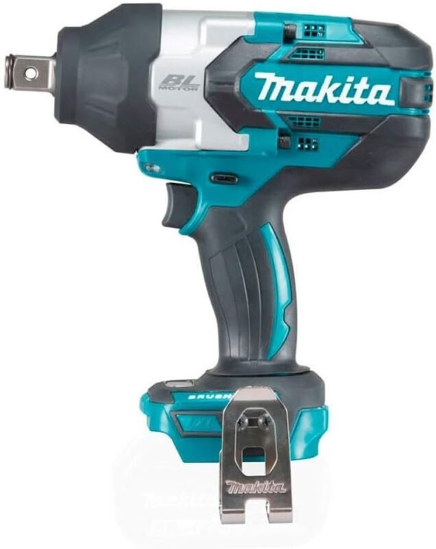 Makita DTW1001Z 18V Li-Ion LXT Brushless Impact Wrench - Batteries and Charger Not Included, Blue, LARGE