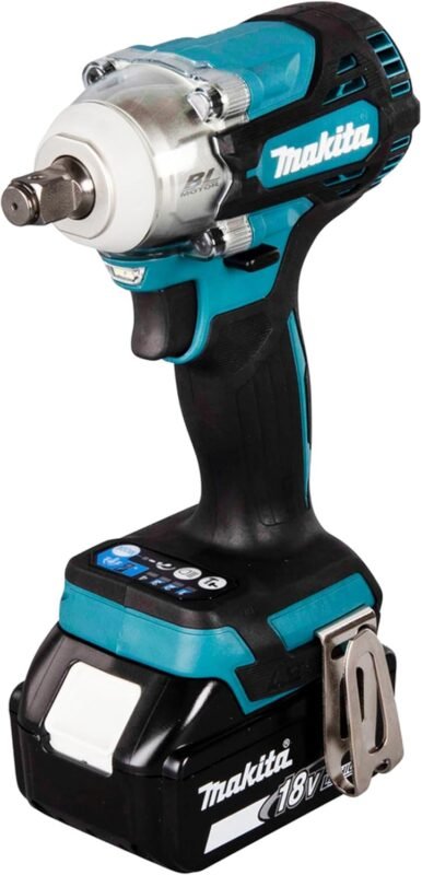 Makita DTW300TX2 18V Li-ion LXT Brushless Impact Driver Complete with 2 x 5.0 Ah Batteries and Charger Supplied in a Tradesman's Holdall