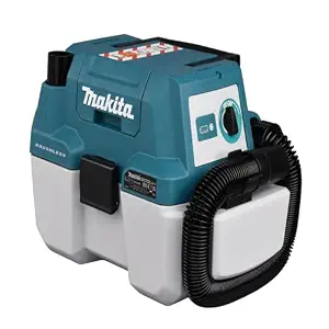 Makita DVC750LZ 18V Li-ion LXT Brushless L-Class Vacuum Cleaner - Batteries and Charger Not Included, Blue