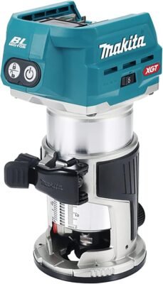 Makita RP001GZ02 40V Max Li-ion XGT Brushless Router Supplied in a Makpac Case - Batteries and Charger Not Included
