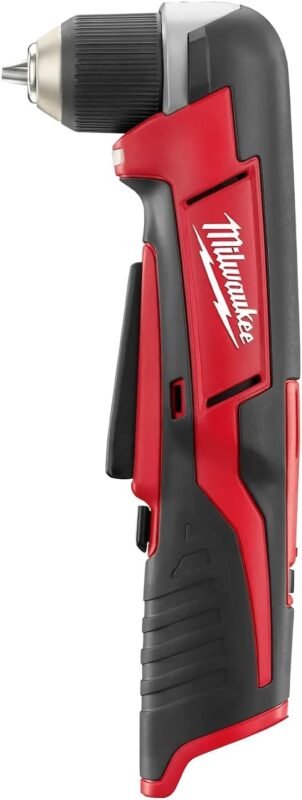 Milwaukee 2415-20 M12 12-Volt Lithium-Ion Cordless Right Angle Drill, 3/4 in, Bare Tool