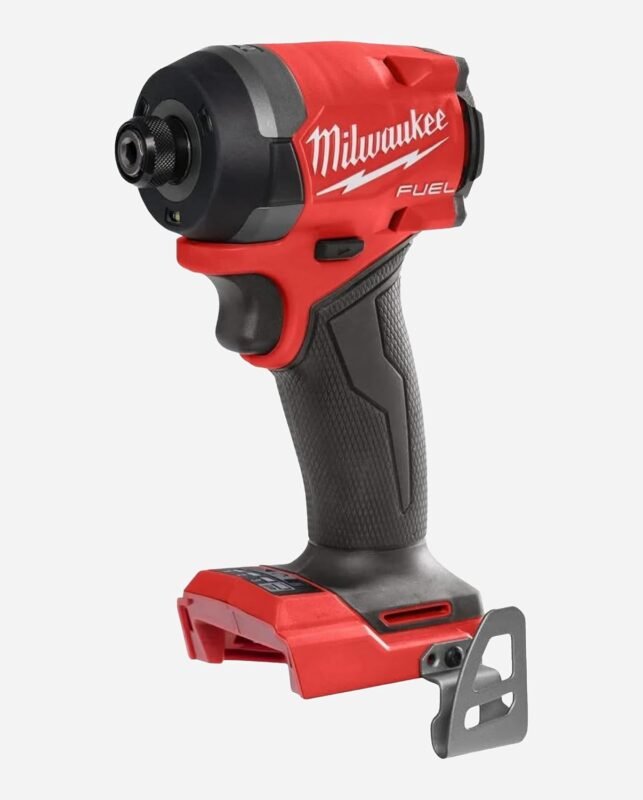 Milwaukee 2953-20 18V Lithium-Ion Brushless Cordless 1/4'' Hex Impact Driver (Bare Tool), Red