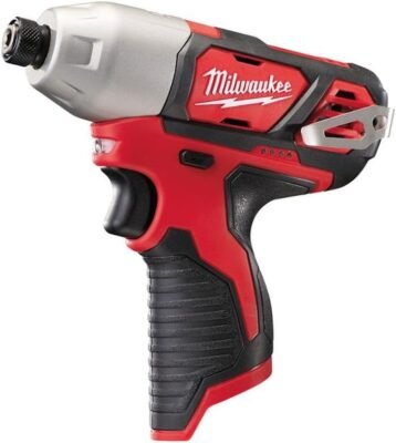 Milwaukee M12BID-0 Sub Compact Impact Driver, Black, 165mm