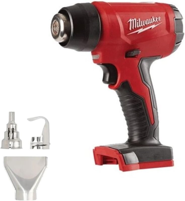 Milwaukee M18 BHG-0 Cordless Heat Gun 18V Bare Unit (RED)