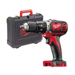Milwaukee M18BPD-0 18V Compact Percussion Drill (Body Only) with Carry Case