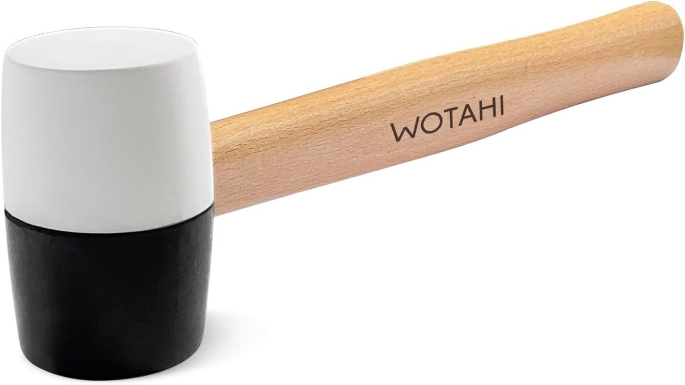 Premium 32oz Rubber Mallet with Quality Handle