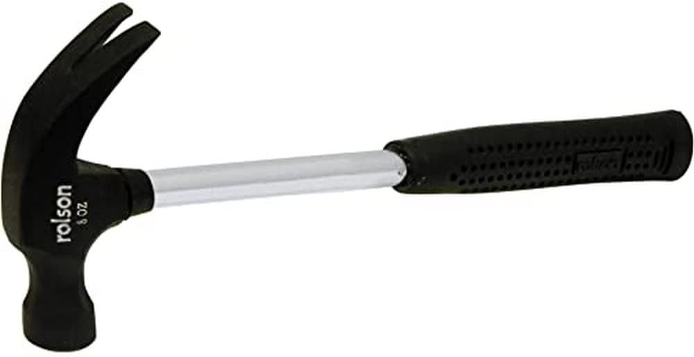 Rolson 10334 8 oz Tubular Steel Claw Hammer