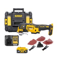 DEWALT DCS355N 18V Lithium Ion Cordless Multi-Tool with T-Stack Box & Accessories