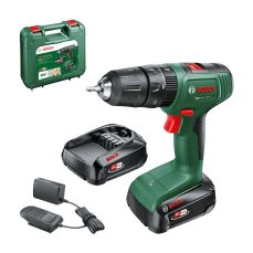 Bosch Home and Garden Cordless Hammer Drill EasyImpact 18V-40 (1 Battery 2.0 Ah, 18 Volt System, in Carrying Case)