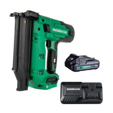 Metabo HPT 18V MultiVolt™ 18-Ga Compact Cordless Brad Nailer Kit, Includes 1-18V 2.0 Ah Battery, NT1850DGM