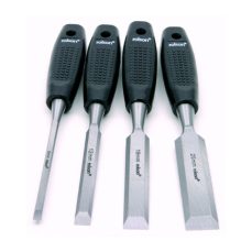 Rolson 56159 4 pc Wood Chisel Set - Premium Quality Woodworking Chisels for Precision Crafting